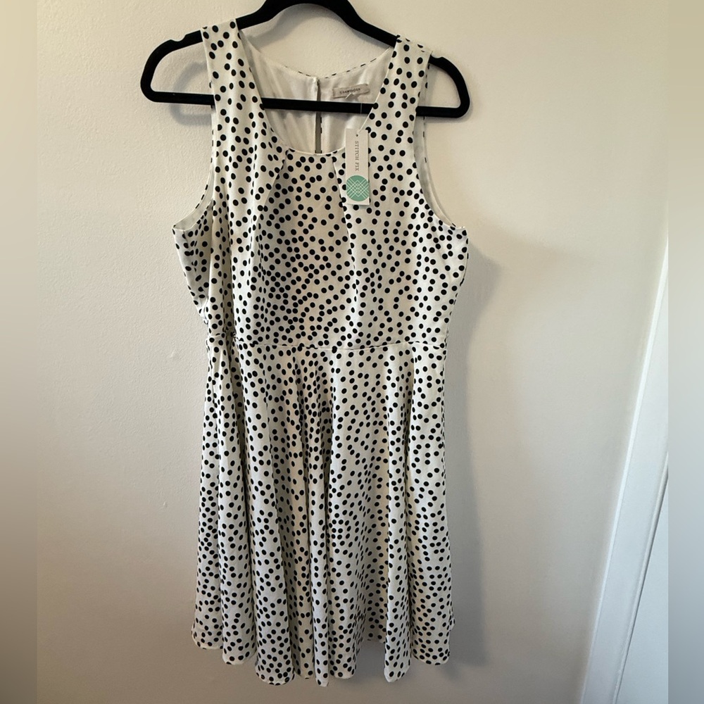41 Hawthorn XL Polka Dot Dress NWT
